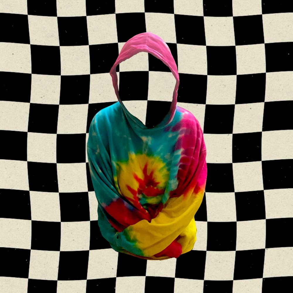 tie dye hoodie